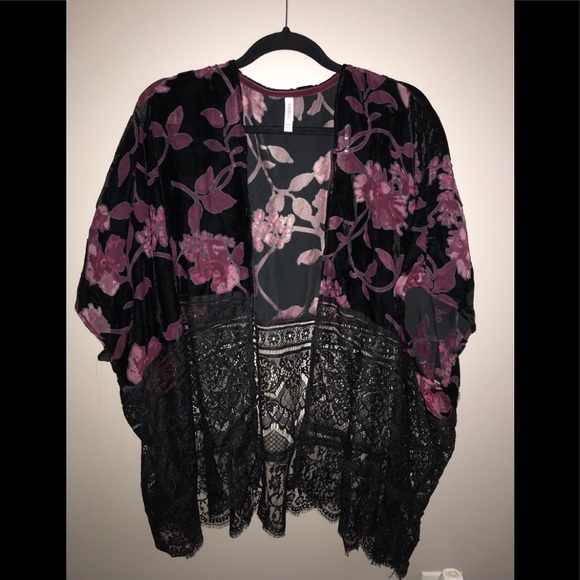 Xhilaration Tops - Sheer Kimono Top